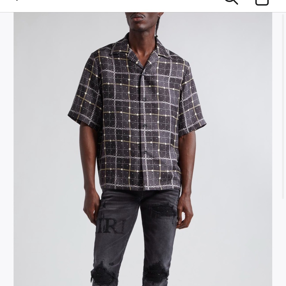 Amiri silk shirt